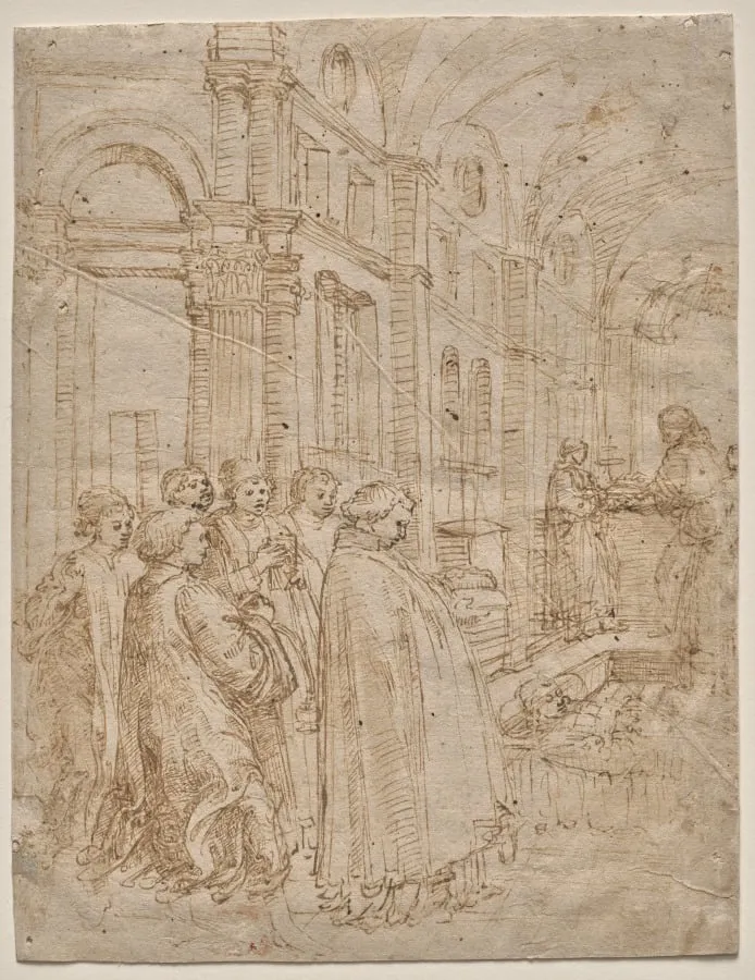 The Funeral of Saint Stephen, by Filippo Lippi, 1460