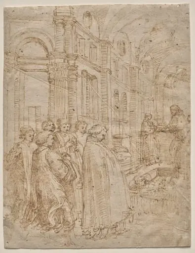 The Funeral of Saint Stephen, by Filippo Lippi
