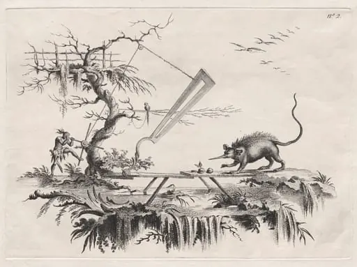A new device to cleave wild beasts from Head to Tail, by Filippo Morghen