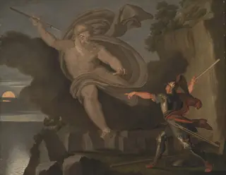 Fingal´s Battle with the Spirit of Loda