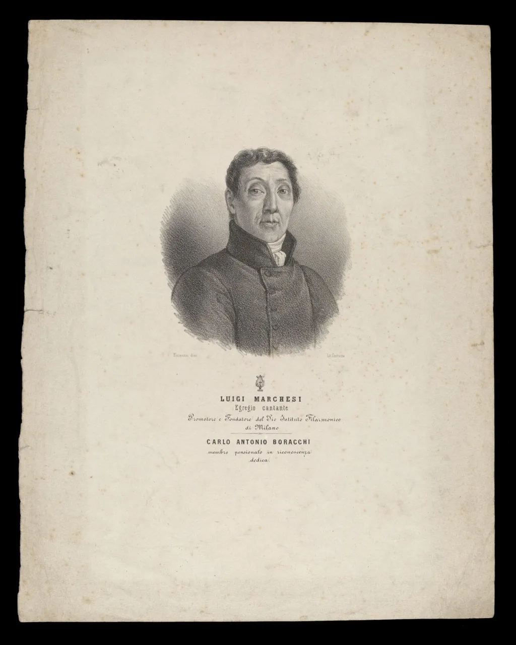 H Beard Print Collection, by Fiorentini, 1750