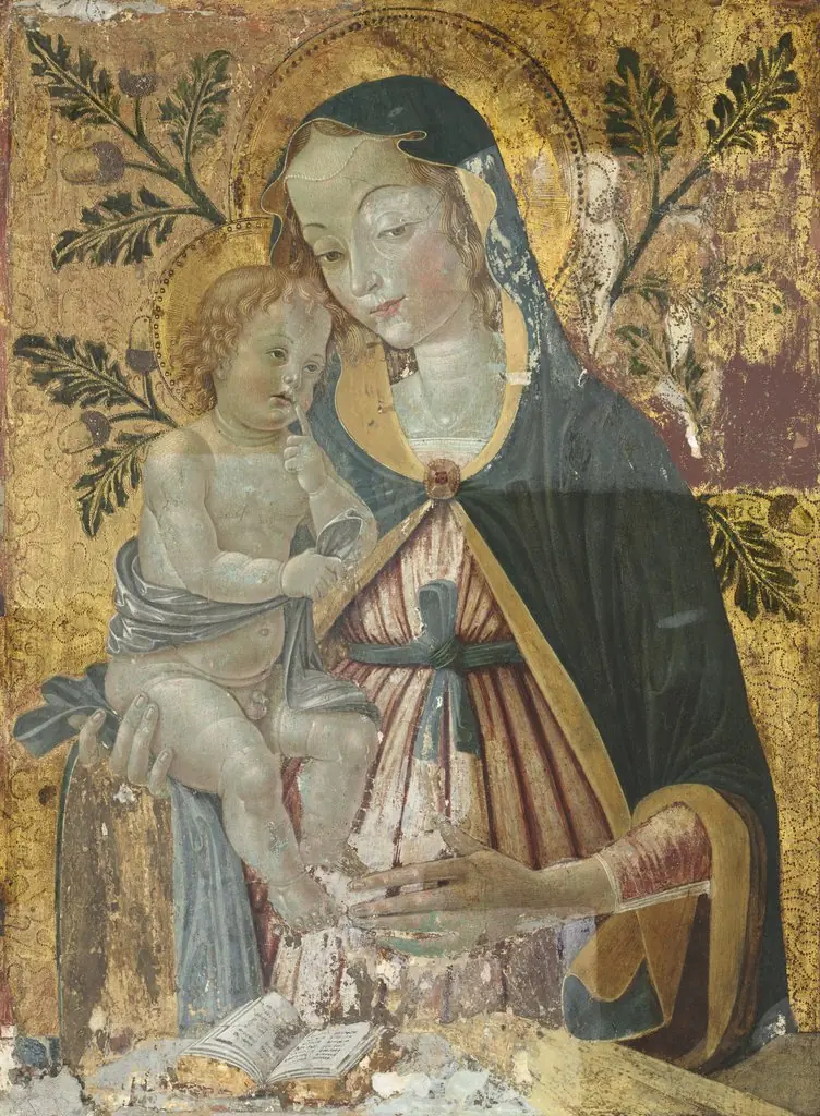 Virgin and Child, by Fiorenzo di Lorenzo
