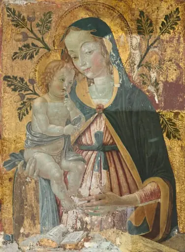 Virgin and Child, by Fiorenzo di Lorenzo