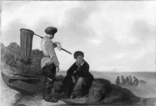 Fishermen on the Beach