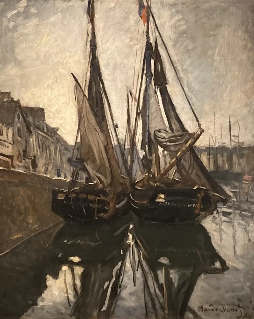 Fishing boats in Honfleur