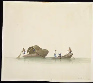 Fishing Junk, 1810