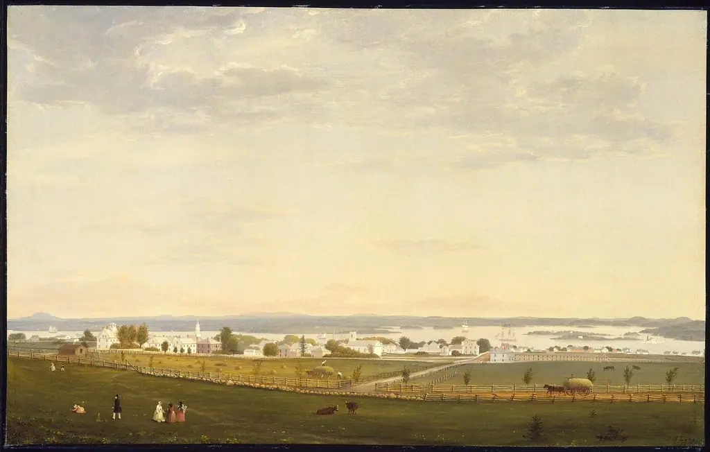 Castine, Maine, by Fitz Henry Lane