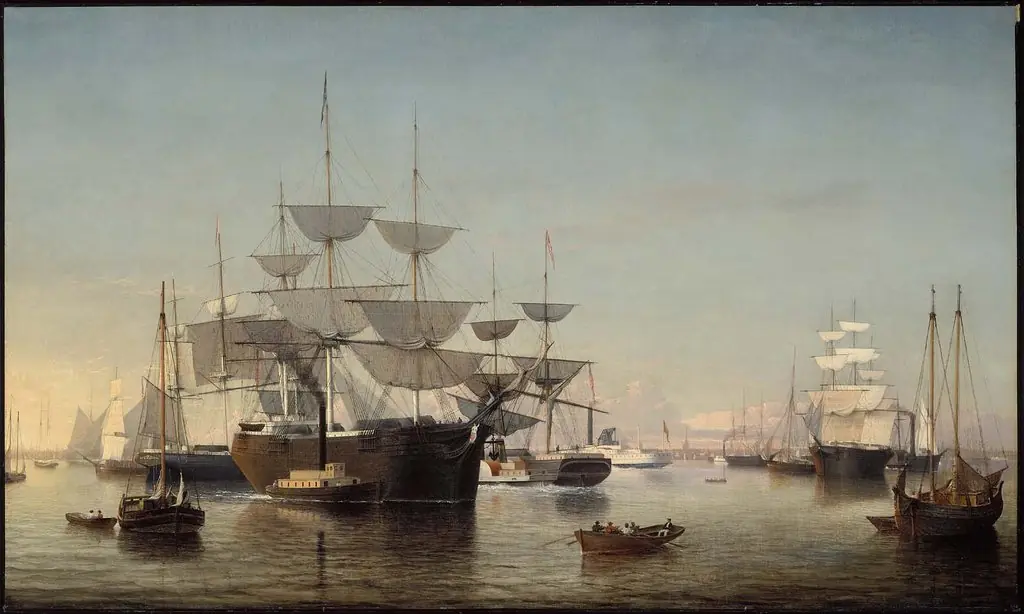 New York Harbor, by Fitz Henry Lane