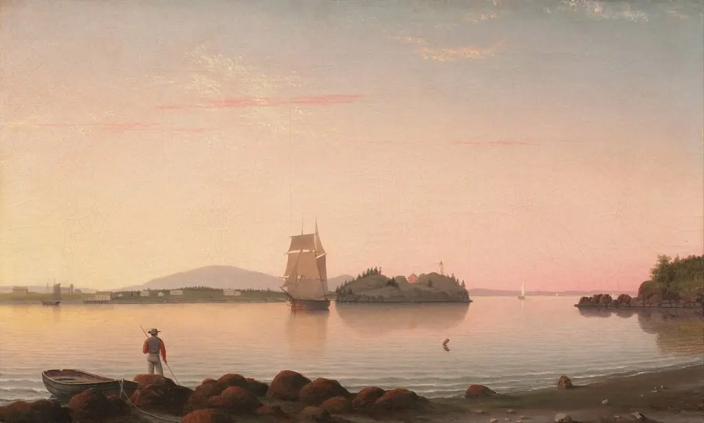Owl's Head, Penobscot Bay, Maine, by Fitz Henry Lane