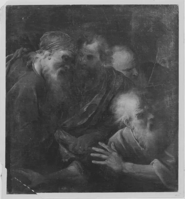 Gruppe von Pharisäern, by Flaminio Torre