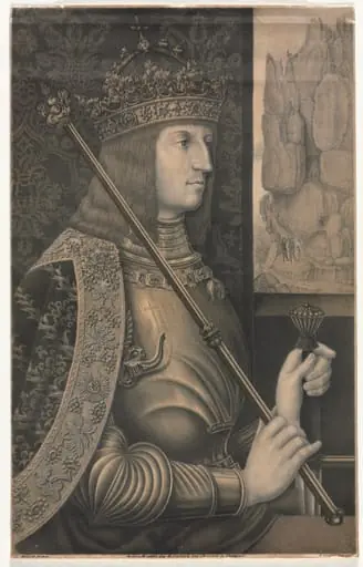 Portrait of Kaiser Maximilian I with Crown and Scepter, by Florentin Lauter