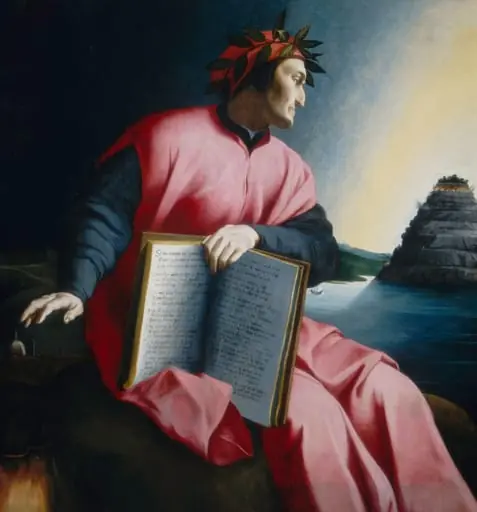 Allegorical Portrait of Dante, by Florentine 16th Century