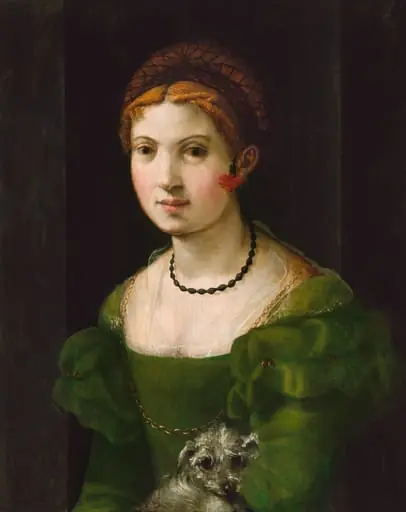 Portrait of a Young Woman, by Florentine 16th Century, 1535