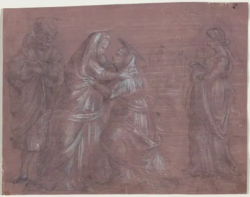 The Visitation, by Florentine 16th Century