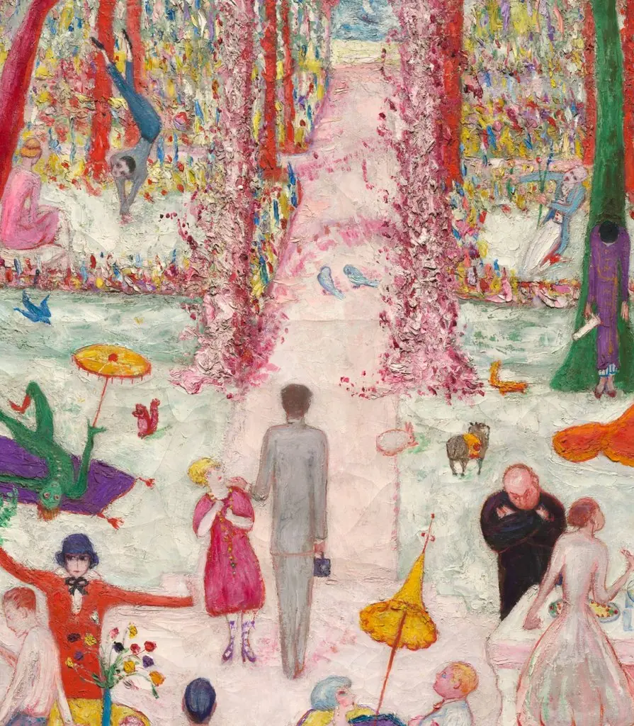 Sunday Afternoon in the Country, by Florine Stettheimer