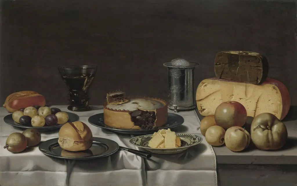 A Dutch breakfast, by Floris van Schooten