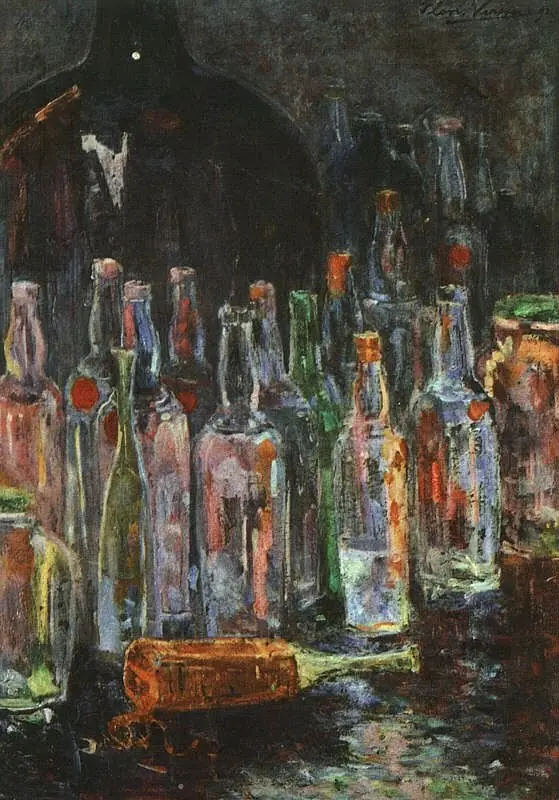 Stilleven met flessen, by Floris Verster