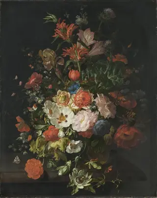 Flower still-life, by Rachel Ruysch