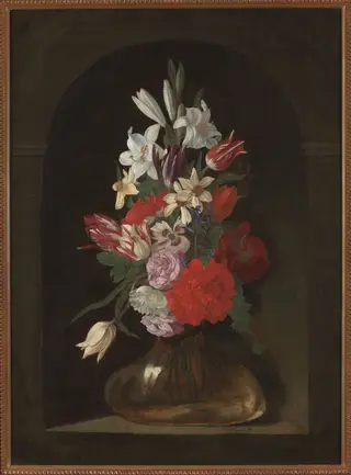 Flowers in a vase