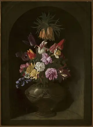 Flowers in a vase
