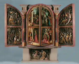 Flügelaltar der Donauschule