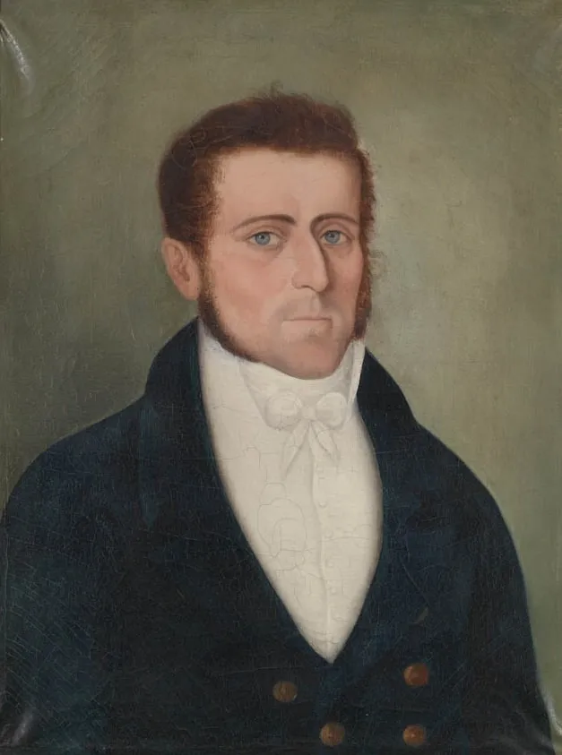 Portrait of Henry Carwick, by Foeiqua, oil, 1820