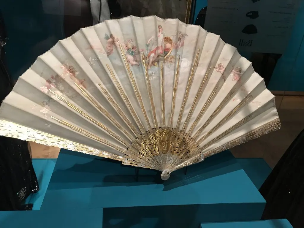 Folding Fan Depicting the Chariot of Aurora