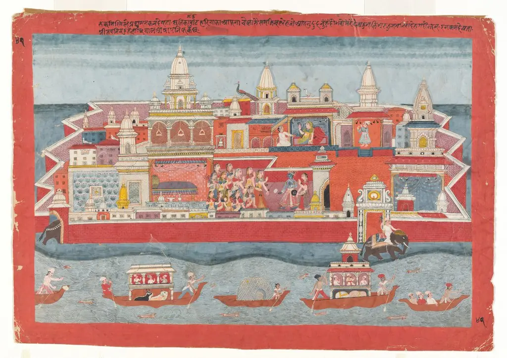 Folio from a Bhagavata Purana series, 1794