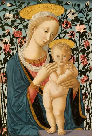 Madonna and Child, by Follower of Fra Filippo Lippi and Pesellino
