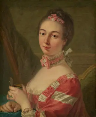 Portrait of a Lady, by Follower of Louis Michel Van Loo