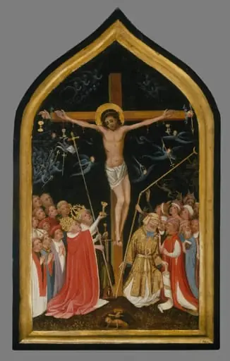 Christ on the Living Cross, by Follower of the Master of Saint Veronica