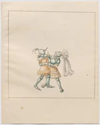 Foot Combat with Daggers