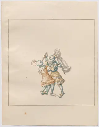 Foot Combat with Daggers
