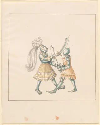 Foot Combat with Falchions