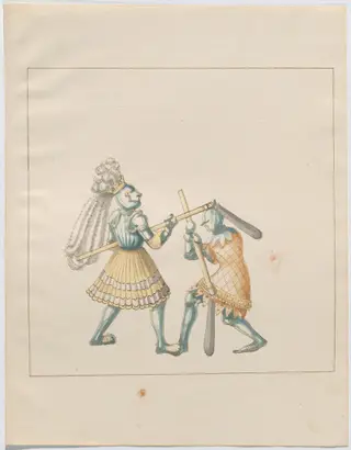 Foot Combat with Flails