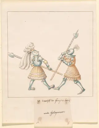 Foot Combat with Halberds