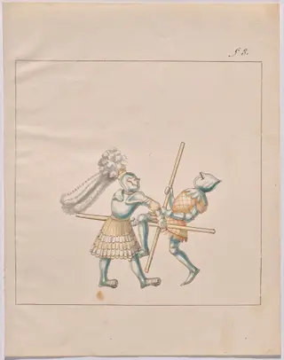 Foot Combat with Poles