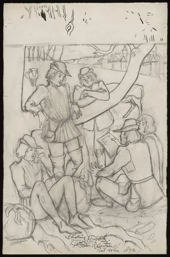 Strolling Players, by Forbes-Robertson