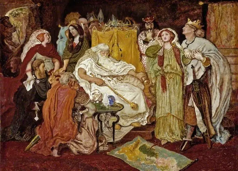 Cordelia's Portion, by Ford Madox Brown