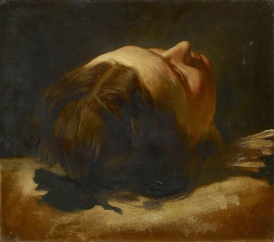 Study for 'The Execution of Mary, Queen of Scots', by Ford Madox Brown