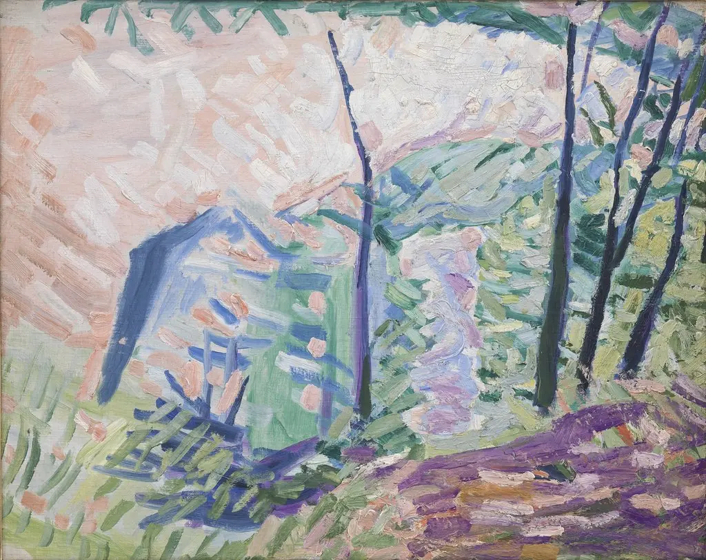 Forest near Bagsværd Lake