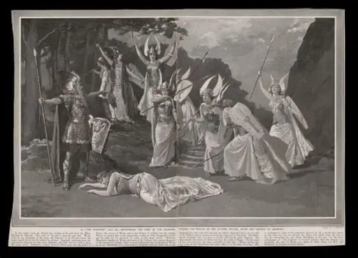 H Beard Print Collection, by Fortunino Matania