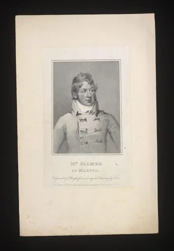 Mr Palmer as Malvil, by Foster