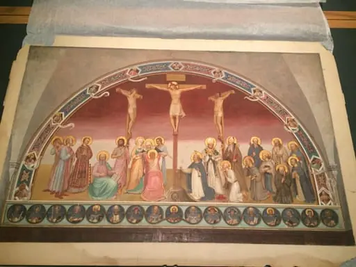 Copy after The Crucifixion, Fra Angelico in the Museo di San Marco (Florence), by Fra Angelico