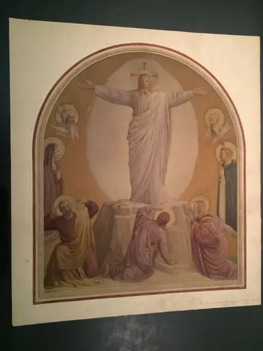 Copy after The Transfiguration, Fra Angelico in the Museo di San Marco (Florence), by Fra Angelico