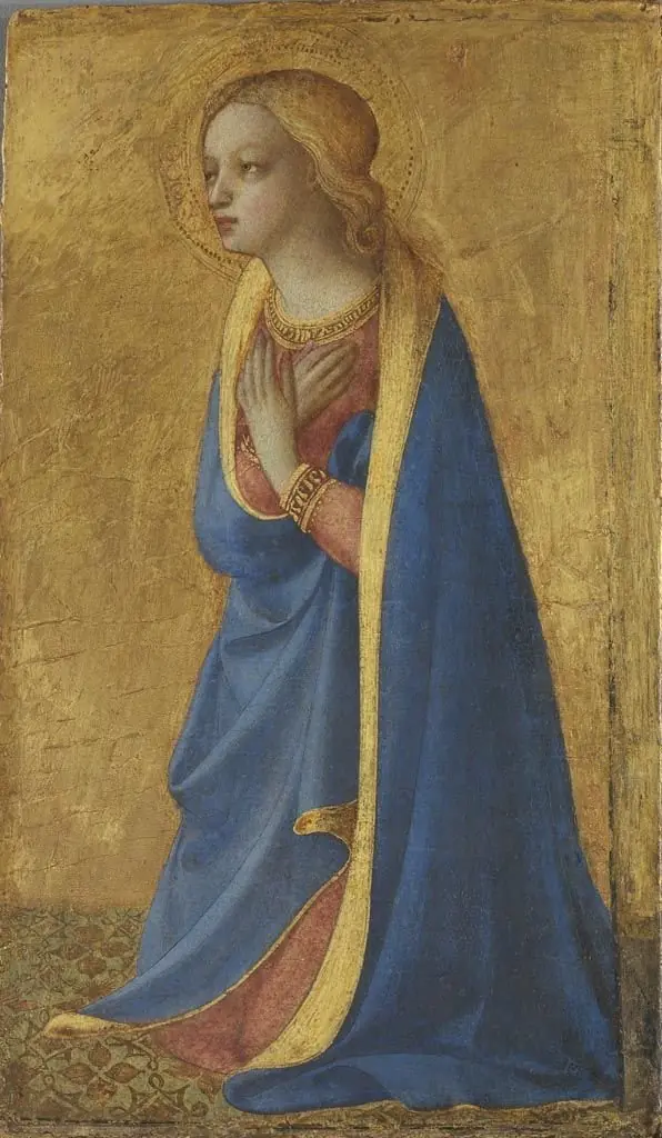 Mary of the Annuciation, by Fra Angelico