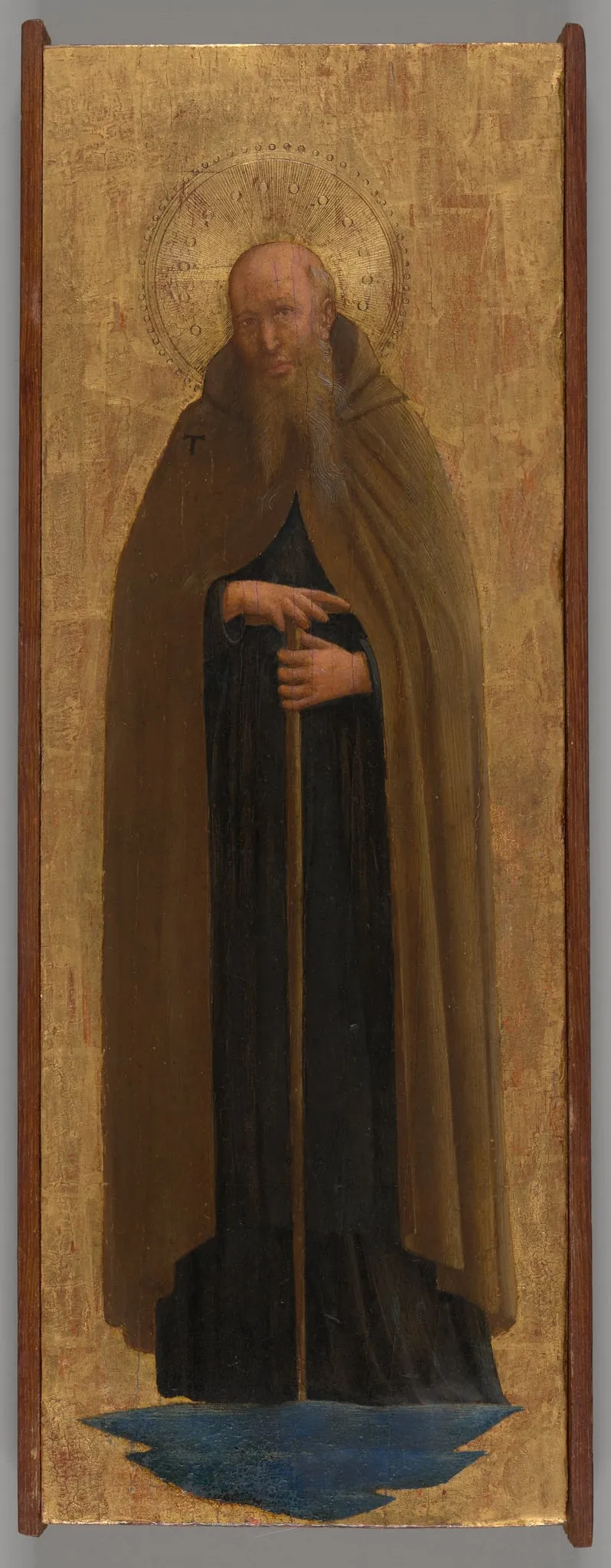 Saint Anthony Abbot, by Fra Angelico, tempera, 1440
