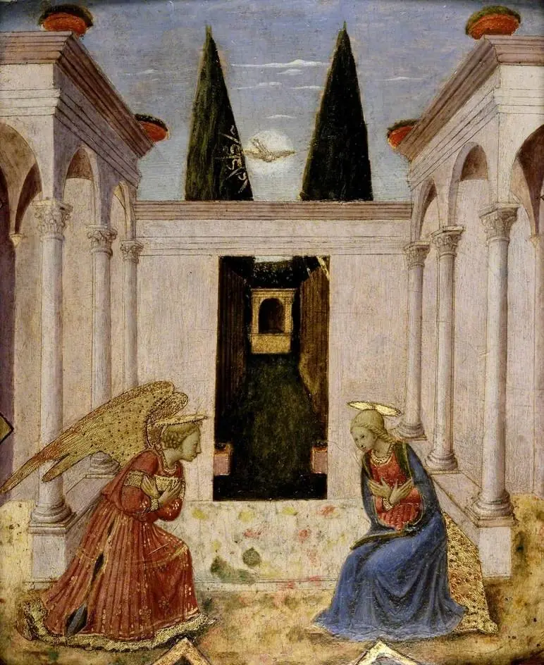 The Annunciation, by Fra Angelico