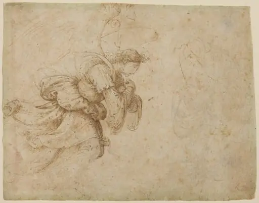 The Angel of the Annunciation [recto], by Fra Bartolommeo