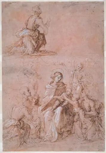 The Virgin and Child Surrounded by Saints and Angels, by Fra Bartolommeo